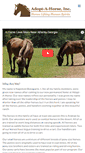 Mobile Screenshot of adopt-a-horse.org